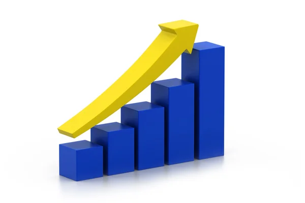 Business graph — Stock Photo, Image