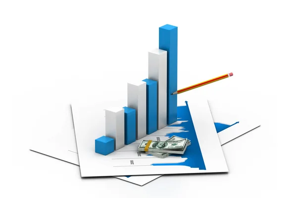 Business graph — Stock Photo, Image