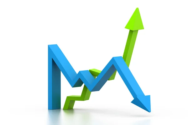 Growth Chart — Stock Photo, Image