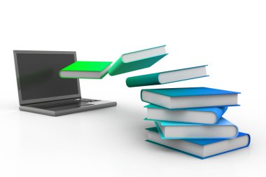 kitap dizüstü bilgisayarınıza fly