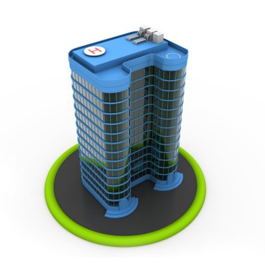 Modern project of building