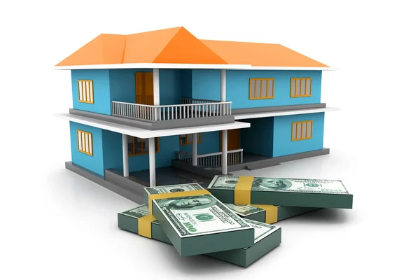 House and money — Stock Photo, Image