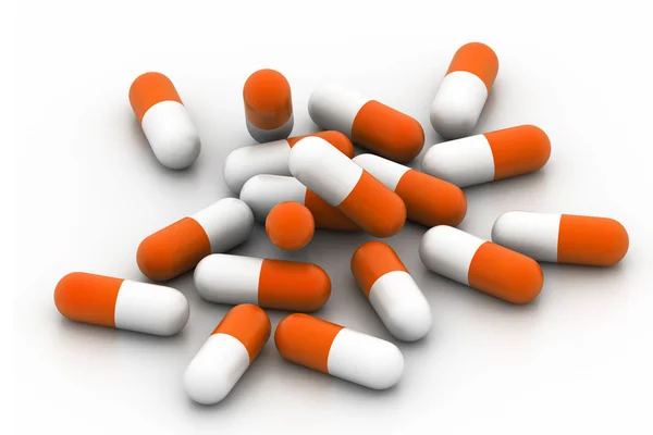 3D χάπι — Φωτογραφία Αρχείου