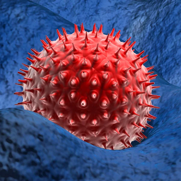 Representación realista del virus —  Fotos de Stock