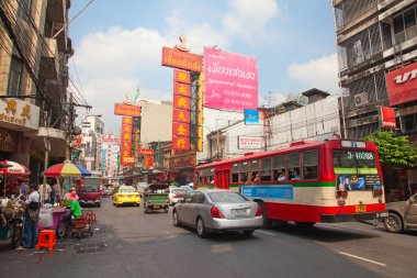 trafik sıkışıklığı Bangkok