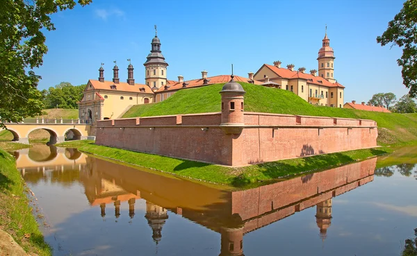 Castillo medieval en Nesvizh — Foto de Stock