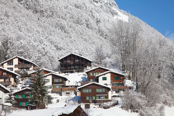 Winter in de Alpen — Stockfoto