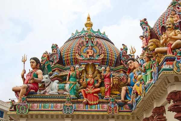 Hinduistický chrám v Singapuru — Stock fotografie