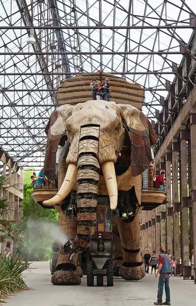 O Grande Elefante de Nantes — Fotografia de Stock