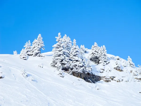 Winter in den Alpen — Stockfoto