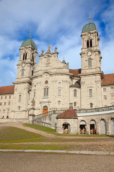 Opactwo Benedyktynów w einsiedeln — Zdjęcie stockowe