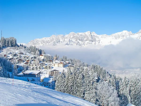 Inverno nelle Alpi — Foto Stock