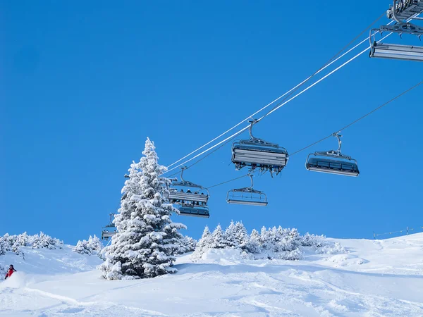 L'hiver dans les Alpes — Photo