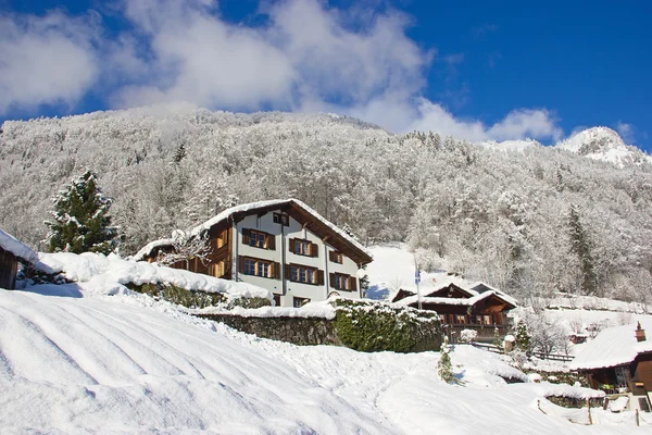 Zima w Alpach — Zdjęcie stockowe