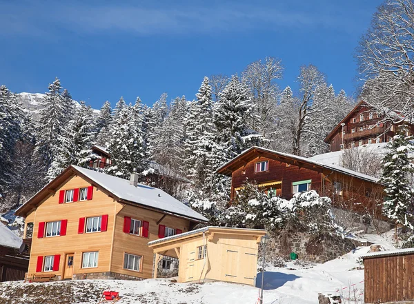 Inverno nos Alpes — Fotografia de Stock