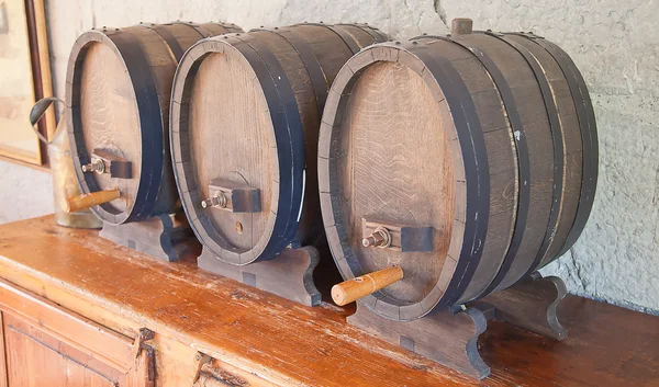 Wine barrels — Stock Photo, Image