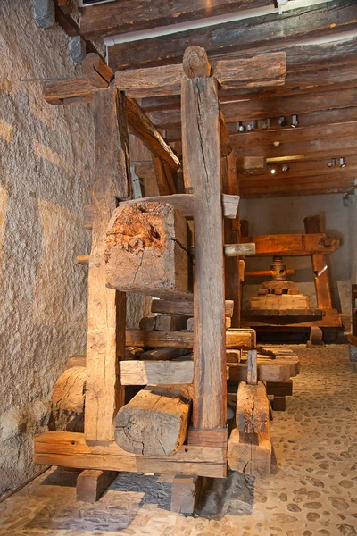 Ancient wine press — Stock Photo, Image