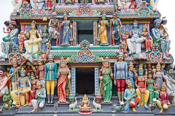 Singapur Hindu tapınağı — Stok fotoğraf