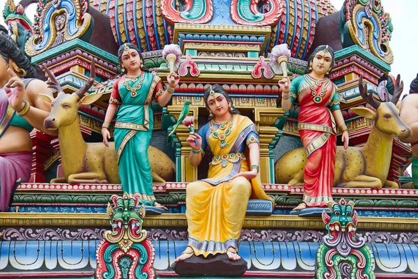 Hindu temple in Singapore — Stock Photo, Image