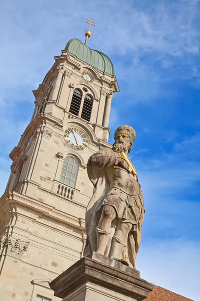 Benedictijnenabdij van einsiedeln — Stockfoto