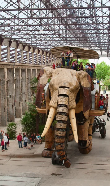 Великий слон Nantes — стокове фото