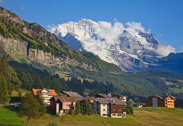 Góra jungfrau — Zdjęcie stockowe