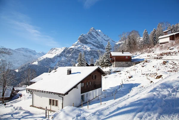 Inverno nos Alpes — Fotografia de Stock