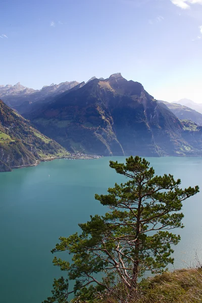 Autumn in alps — Stock Photo, Image