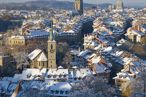 Bern v zimě — Stock fotografie