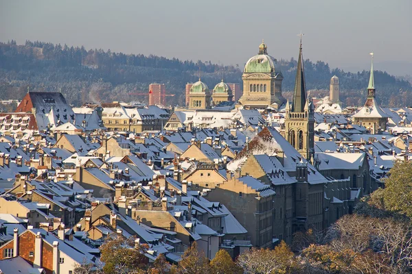 Bern in de winter — Stockfoto