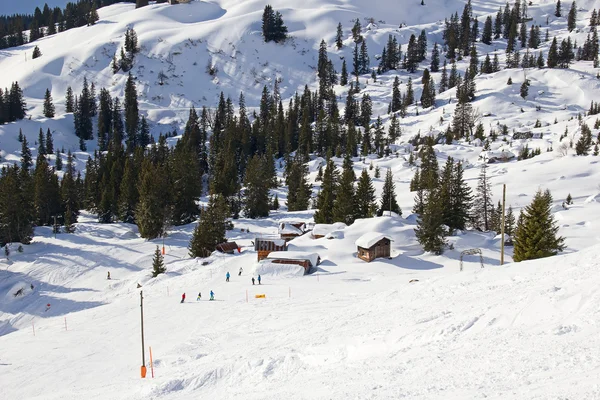 Winter in de Alpen — Stockfoto