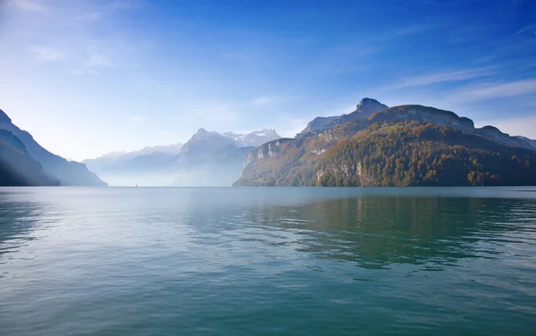 Autumn in alps — Stock Photo, Image