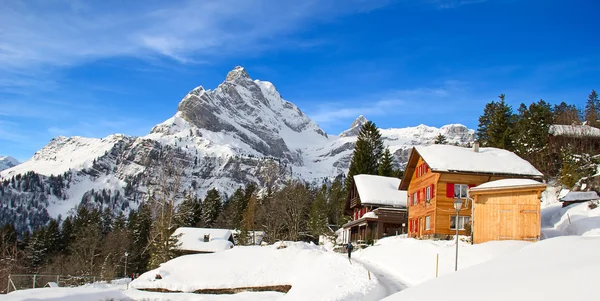 Winter in alps — Stock Photo, Image