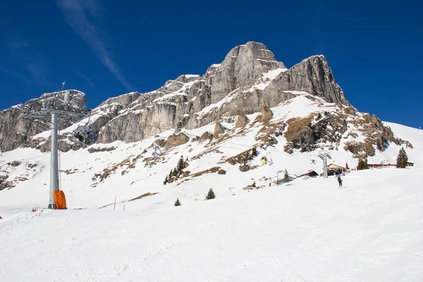 Winter in de Alpen — Stockfoto