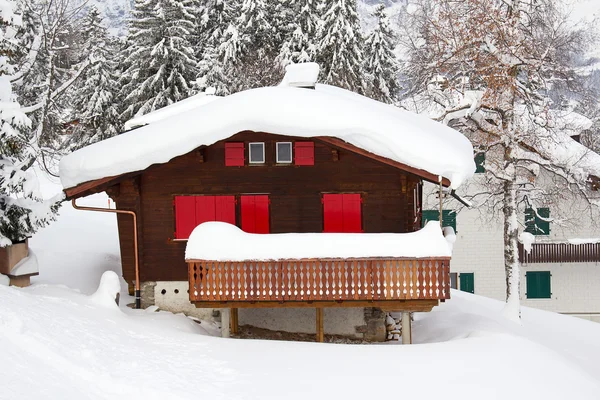 Inverno nos Alpes — Fotografia de Stock