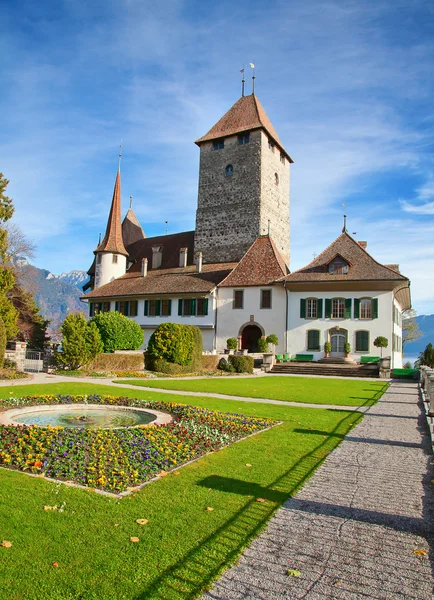 Castelo do spiez — Fotografia de Stock