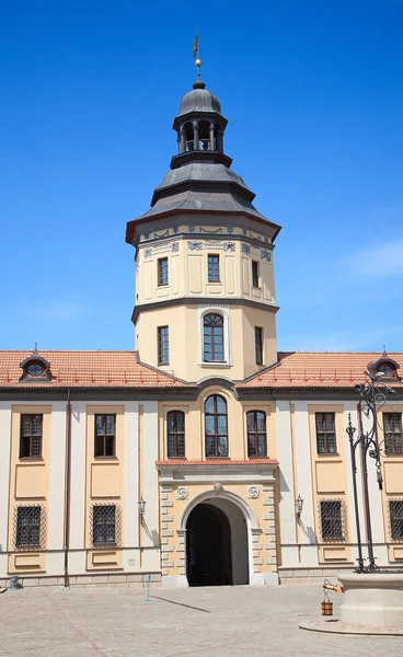 Středověký hrad v Ňasviž — Stock fotografie