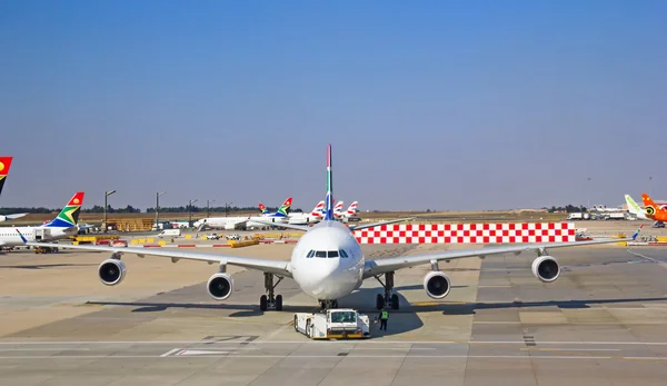 Tambo luchthaven van Johannesburg — Stockfoto