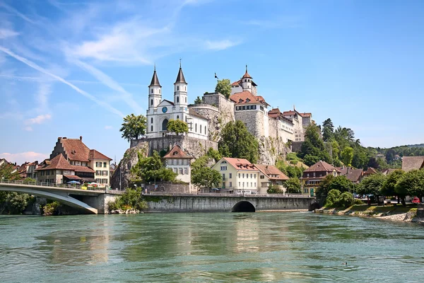 Aarburg-kasteel — Stockfoto