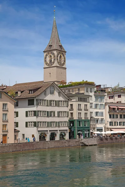 Zurich in summer — Stockfoto