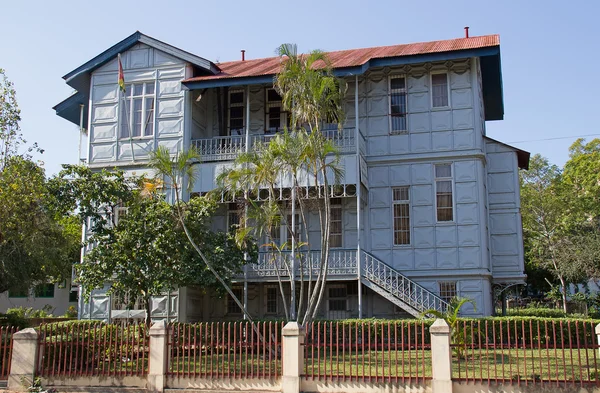 Järn house i maputo, Moçambique — Stockfoto