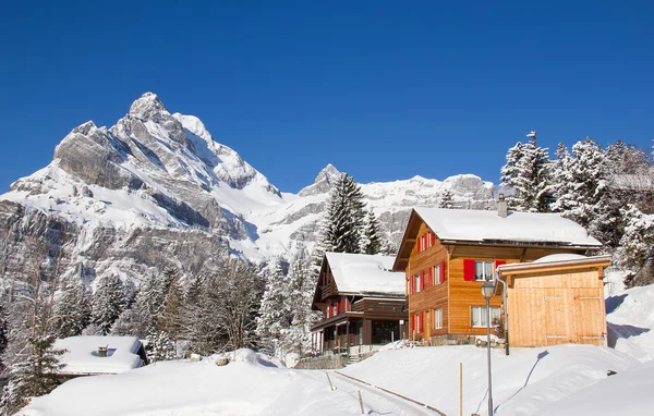 Winter in alps — Stock Photo, Image