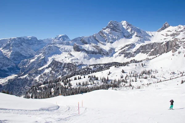 Winter in alps — Stock Photo, Image