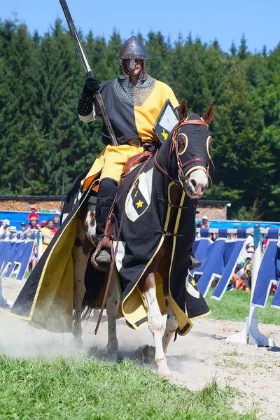 Cavaliere a cavallo — Foto Stock