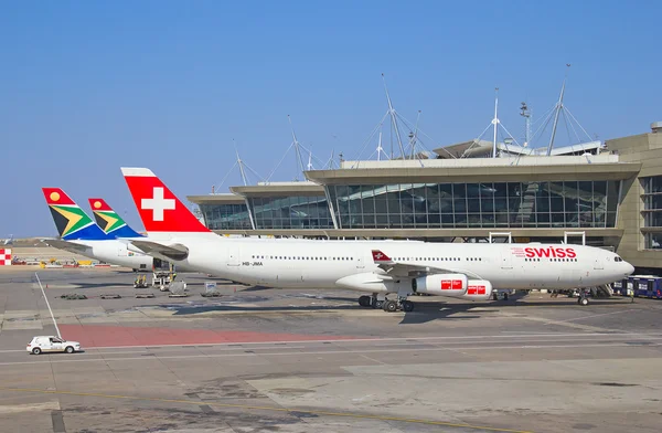 Tambo luchthaven van Johannesburg — Stockfoto