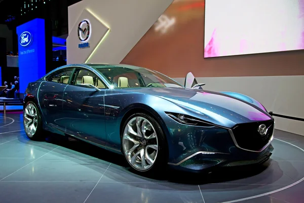 Anteprima concept Mazda all '81esimo Salone Internazionale dell'Automobile — Foto Stock