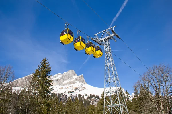 Winter in den Alpen — Stockfoto