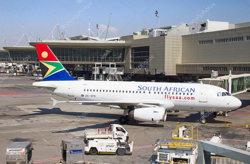Johannesburg Tambo Airport — Redaktionelles Stockfoto © swisshippo