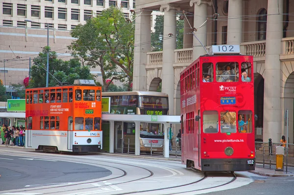 Tranvía de Hong Kong —  Fotos de Stock