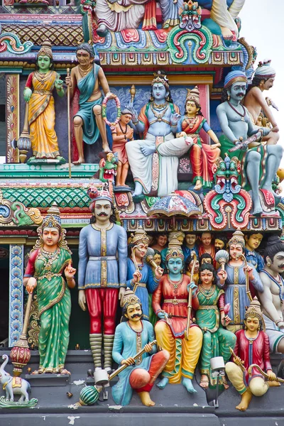 Hindu temple in Singapore — Stock Photo, Image